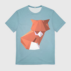 Футболка мужская Лиса, цвет: 3D-принт