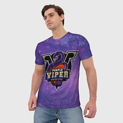 Футболка мужская Viper, цвет: 3D-принт — фото 2