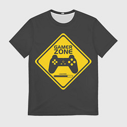 Футболка мужская Gamer zone, цвет: 3D-принт