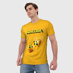 Футболка мужская Minecraft, цвет: 3D-принт — фото 2