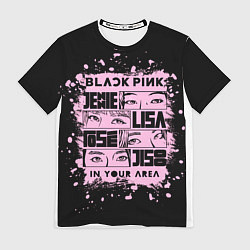 Футболка мужская BLACKPINK, цвет: 3D-принт