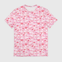 Футболка мужская Любовь, цвет: 3D-принт