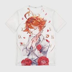 Футболка мужская Обещанный неверленд Emma, цвет: 3D-принт