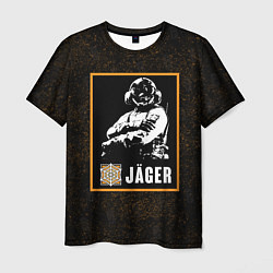 Футболка мужская Jager, цвет: 3D-принт