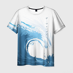 Футболка мужская WAVE ВОЛНЫ, цвет: 3D-принт
