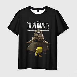 Футболка мужская Little Nightmares 2 близнецы, цвет: 3D-принт