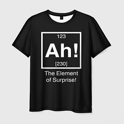 Футболка мужская The Element of Surprise, цвет: 3D-принт