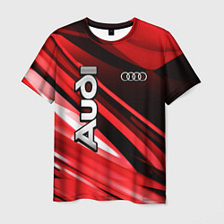 Футболка мужская Audi, цвет: 3D-принт