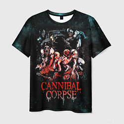 Футболка мужская Cannibal Corpse, цвет: 3D-принт