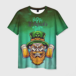 Футболка мужская Happy Saint Patricks Day, цвет: 3D-принт