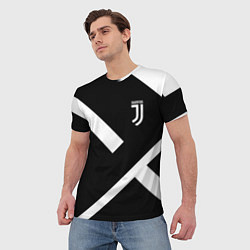 Футболка мужская JUVENTUS ЮВЕНТУС, цвет: 3D-принт — фото 2