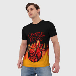 Футболка мужская Cannibal Corpse Труп Каннибала Z, цвет: 3D-принт — фото 2