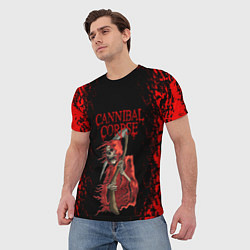Футболка мужская Cannibal Corpse Труп Каннибала Z, цвет: 3D-принт — фото 2