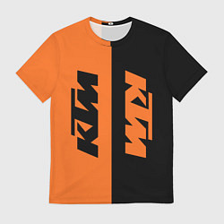 Футболка мужская KTM КТМ Z, цвет: 3D-принт
