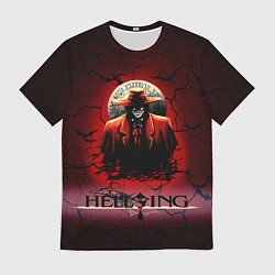 Футболка мужская HELLSING $$$, цвет: 3D-принт