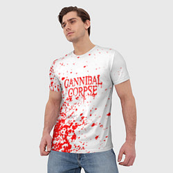 Футболка мужская Cannibal corpse, цвет: 3D-принт — фото 2