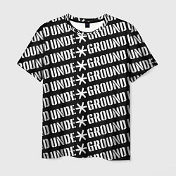 Футболка мужская UNDERGROUND, цвет: 3D-принт
