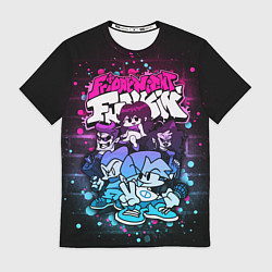 Футболка мужская Friday Night Funkin Neon, цвет: 3D-принт
