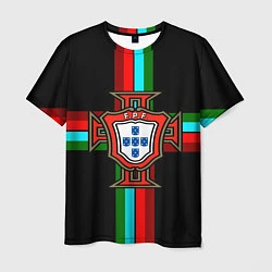 Футболка мужская Сборная Португалии, цвет: 3D-принт