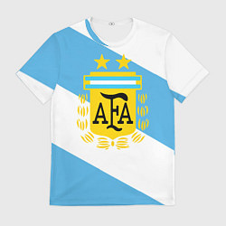 Футболка мужская Сборная Аргентины спина, цвет: 3D-принт