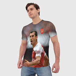 Футболка мужская H Mkhitaryan Arsenal, цвет: 3D-принт — фото 2