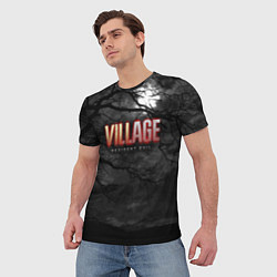 Футболка мужская Resident Evil: Village $$$, цвет: 3D-принт — фото 2