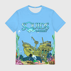 Футболка мужская Squids odyssey, цвет: 3D-принт