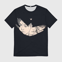 Футболка мужская BTS Butterfly, цвет: 3D-принт