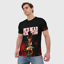 Футболка мужская Red Dead Redemption Bandit, цвет: 3D-принт — фото 2