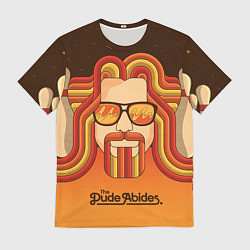 Футболка мужская The Dude Abides, цвет: 3D-принт