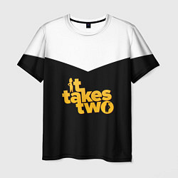 Футболка мужская It takes two Logo Z, цвет: 3D-принт