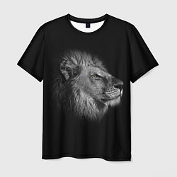 Футболка мужская Гордый лев, цвет: 3D-принт