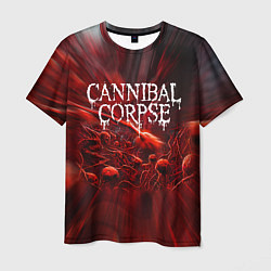 Футболка мужская Blood Cannibal Corpse Труп Каннибала Z, цвет: 3D-принт