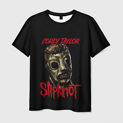 Футболка мужская COREY TAYLOR SLIPKNOT СЛИПКНОТ Z, цвет: 3D-принт