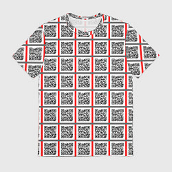 Футболка мужская Почитай Игнатова QR, цвет: 3D-принт