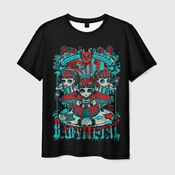 Футболка мужская Blue BabyMetal, цвет: 3D-принт