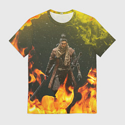 Футболка мужская Воин Sekiro shadows die twice Z, цвет: 3D-принт