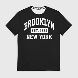 Футболка мужская Brooklyn, цвет: 3D-принт