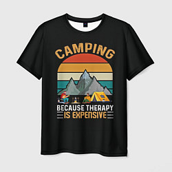 Футболка мужская Camping, цвет: 3D-принт
