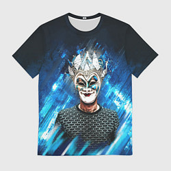 Футболка мужская Boris Brejcha Blue, цвет: 3D-принт