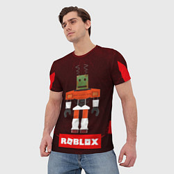 Футболка мужская ROBLOX РОБЛОКС Z, цвет: 3D-принт — фото 2
