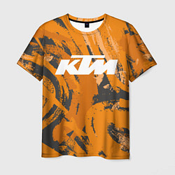 Футболка мужская KTM КТМ Z, цвет: 3D-принт