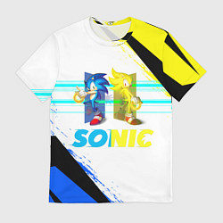 Футболка мужская СУПЕР СОНИК Z, цвет: 3D-принт