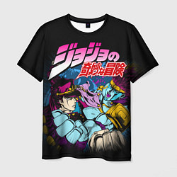 Футболка мужская Джотаро Star Platinum, JoJos Bizarre Adventure, цвет: 3D-принт