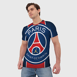 Футболка мужская Paris Saint-Germain PSG, цвет: 3D-принт — фото 2