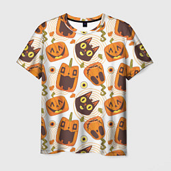 Футболка мужская Patern Halloween 10, цвет: 3D-принт