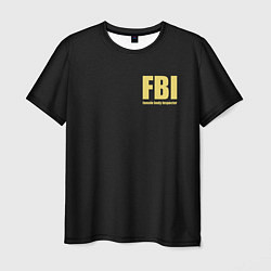 Футболка мужская FBI Female Body Inspector, цвет: 3D-принт