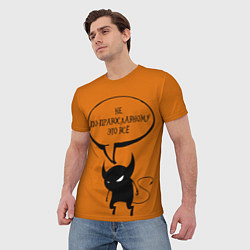 Футболка мужская Не по-православному Halloween, цвет: 3D-принт — фото 2