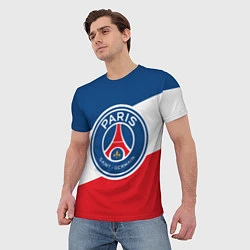 Футболка мужская Paris Saint-Germain FC, цвет: 3D-принт — фото 2