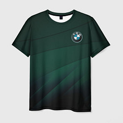 Футболка мужская GREEN BMW, цвет: 3D-принт